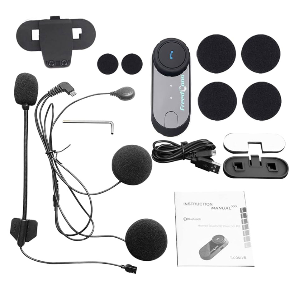 Freedconn TCOM VB Motorcycle Helmet Intercom Bluetooth Headset