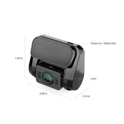 Viofo A129 Plus Duo Front & Rear - 2K Quad HD Dual Channel Dash Camera - GPS - Night Vision - Compact - Wireless